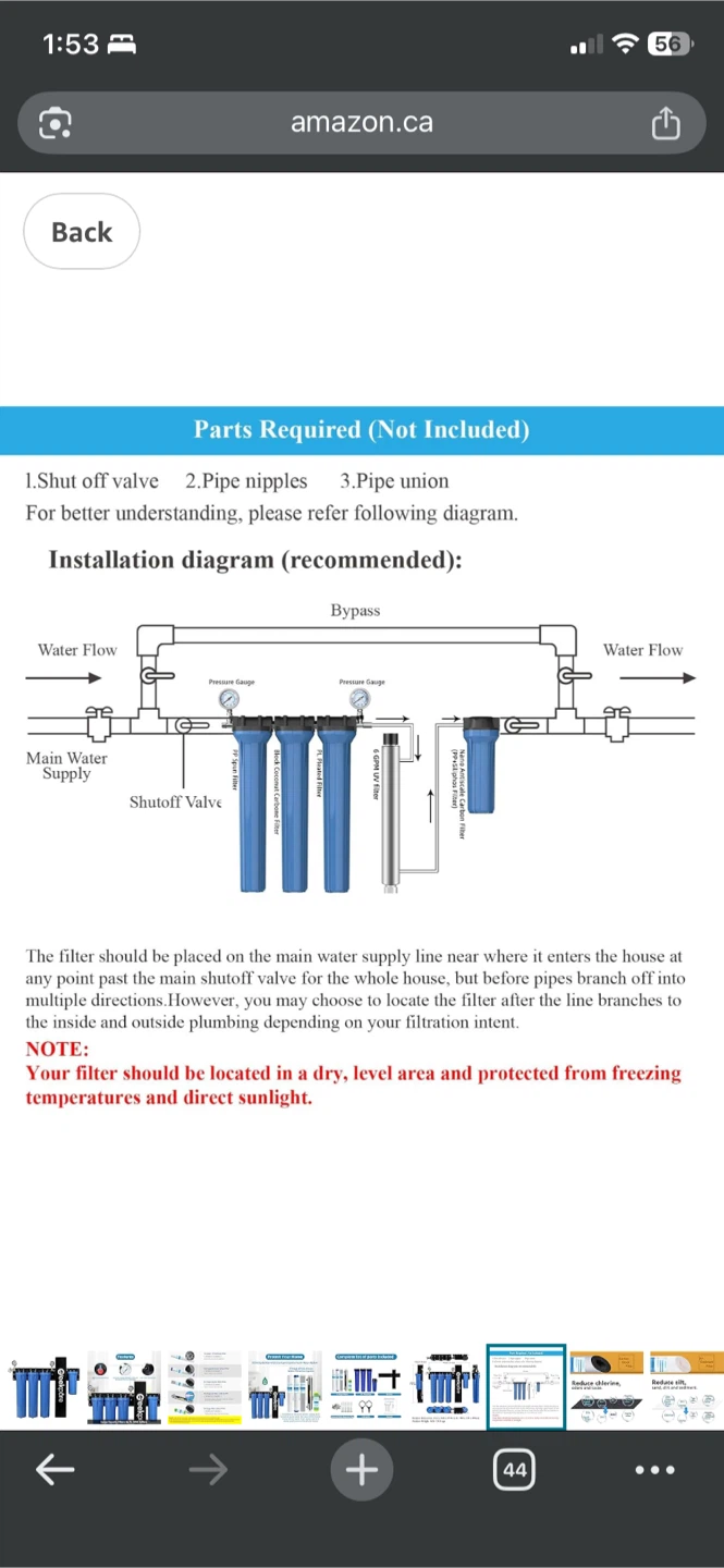Geekpure whole house Water Filter System - photo 5