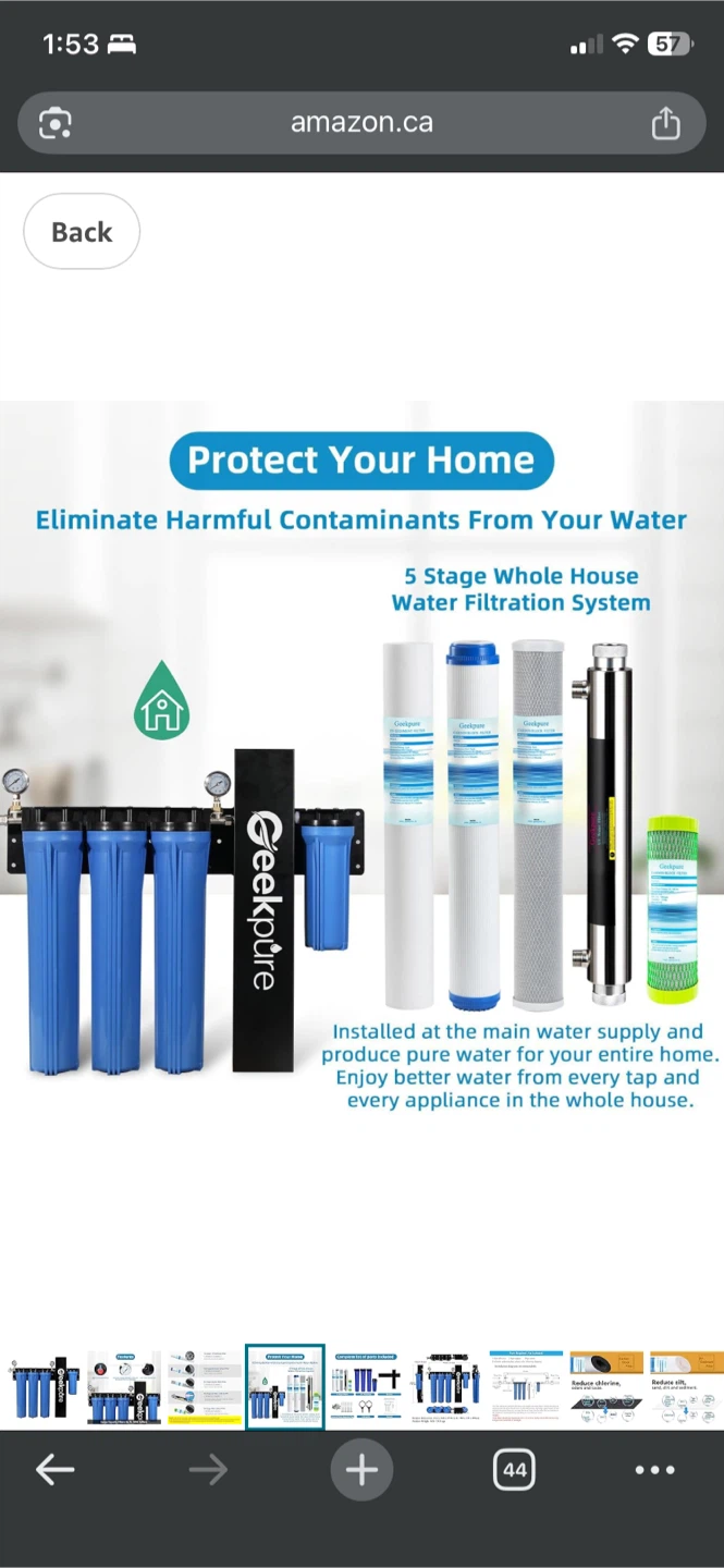 Geekpure whole house Water Filter System - photo 4