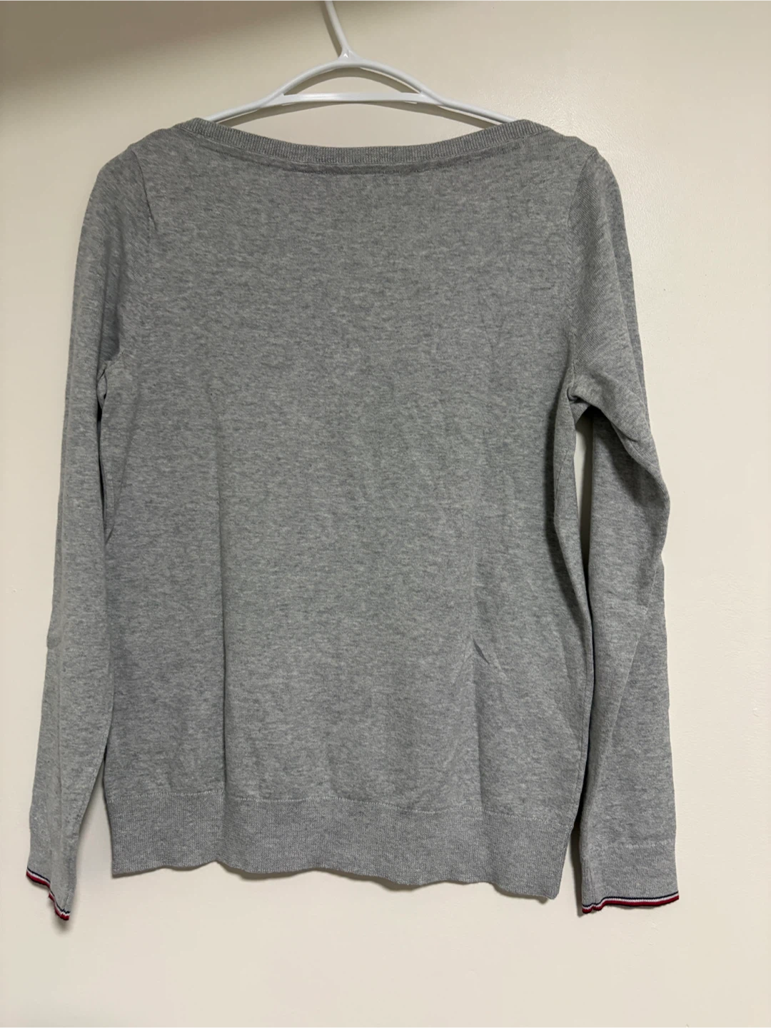 Tommy Hilfiger Grey Crew Neck Sweater Size S/P - photo 3
