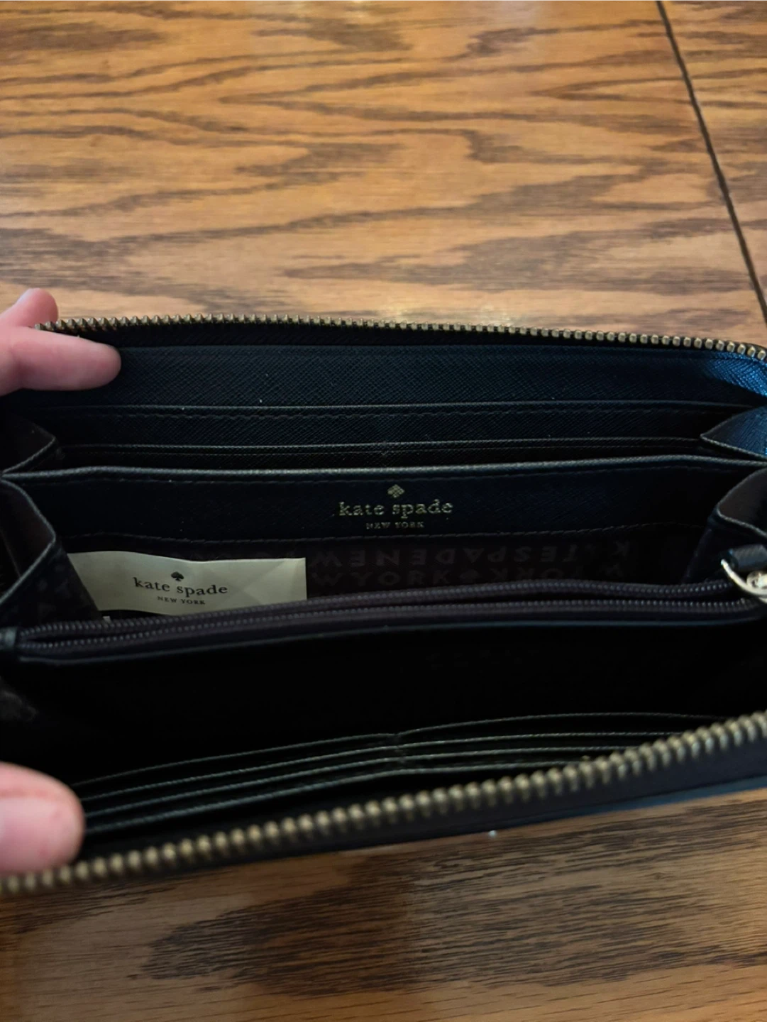 Kate Spade New York Black Zip Around Wallet - photo 3