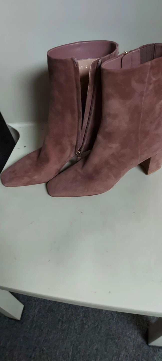 Valentino Garavani Suede Studded Ankle Boots - photo 3
