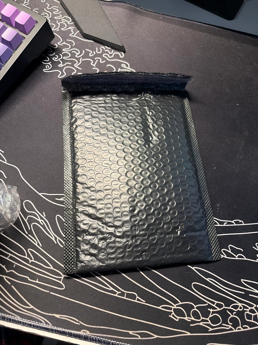 Black Bubble Mailer Envelopes 15x20cm 15pcs