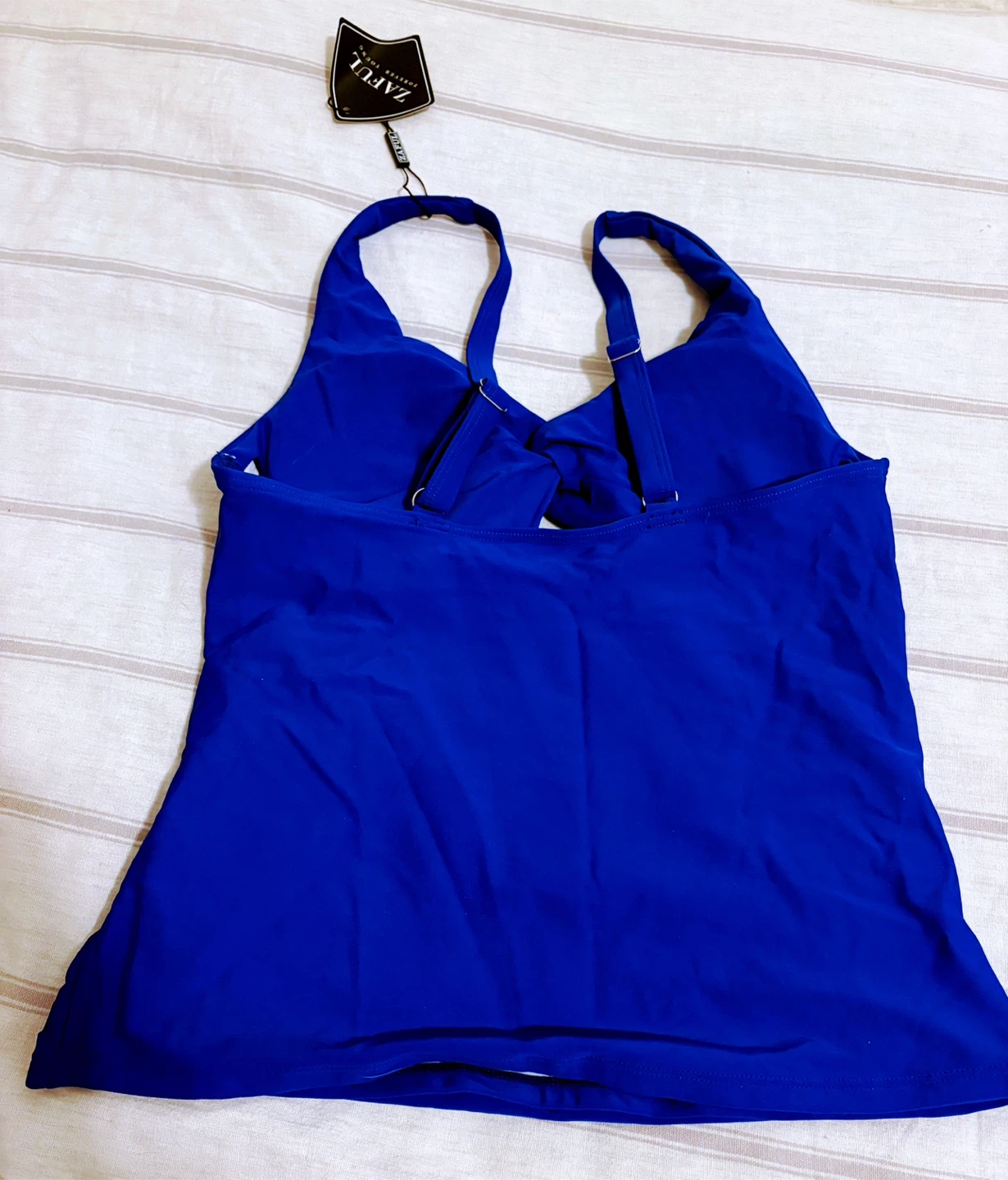 Zaful Women's Blue Floral Tankini Swimsuit Size S - photo 3