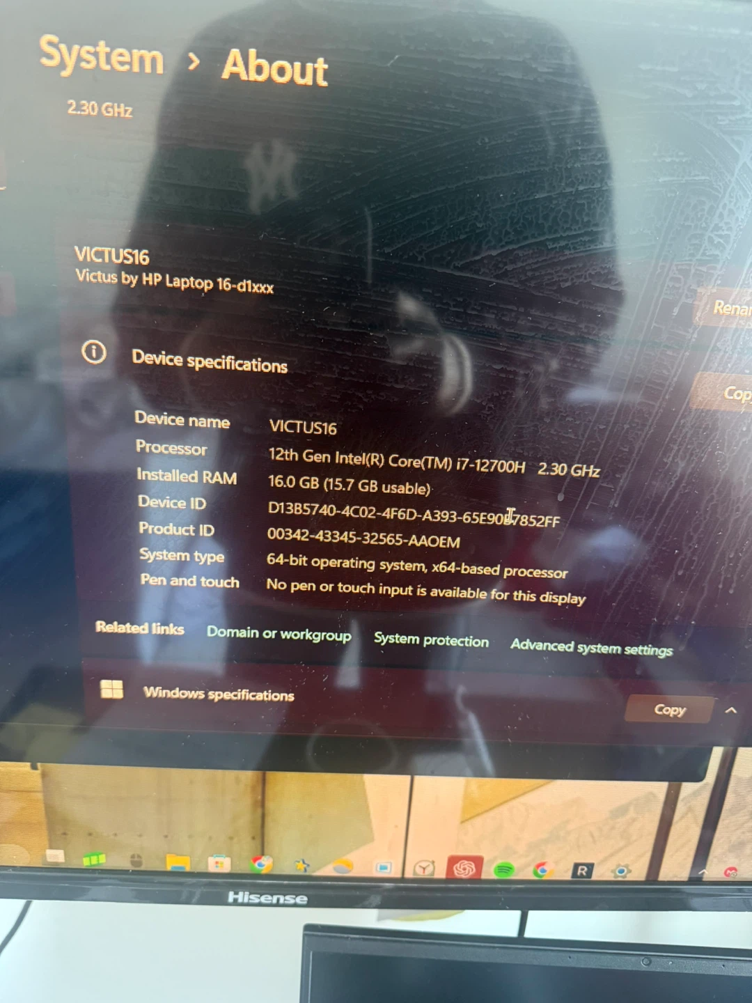 HP Victus 16 Laptop - photo 3