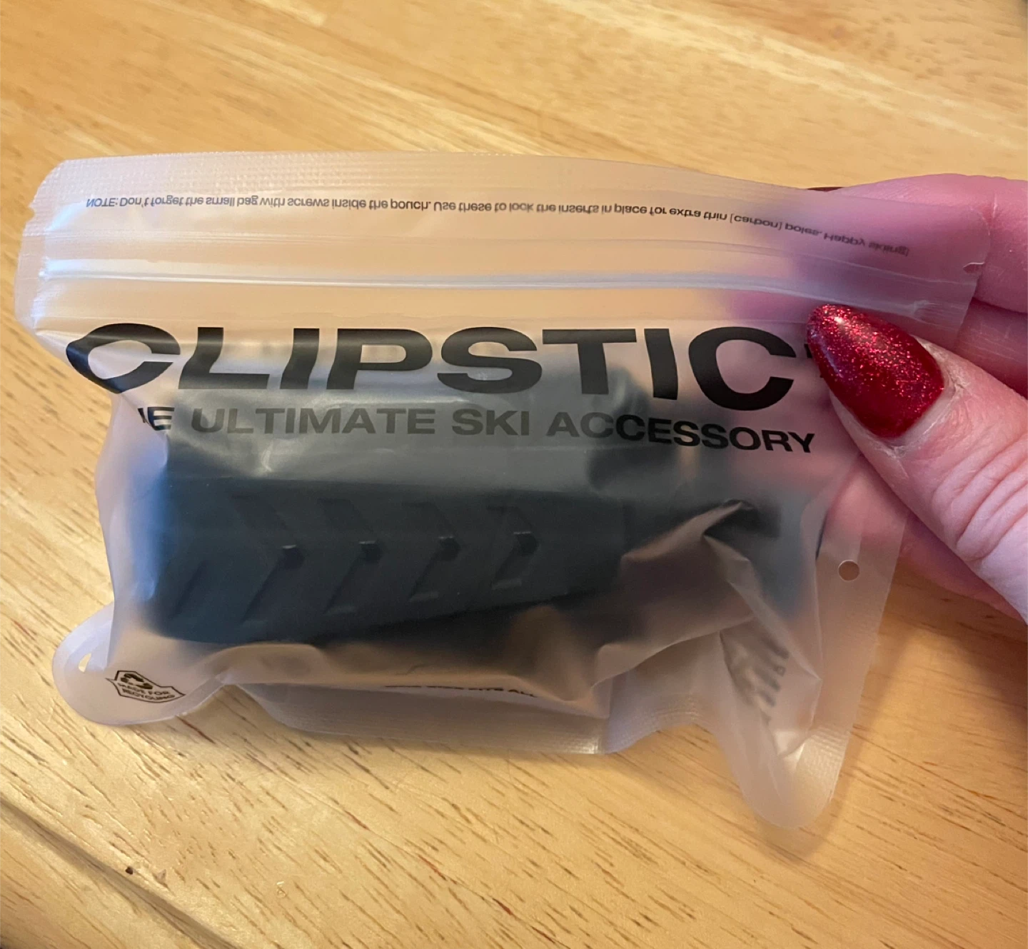 New sealed Clipstic+ The ultimate Ski Accessory Black