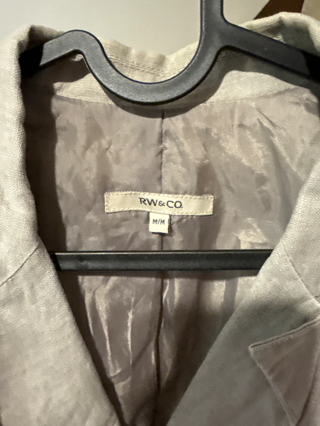 RW&CO. Linen Blend Blazer - Size M - photo 3