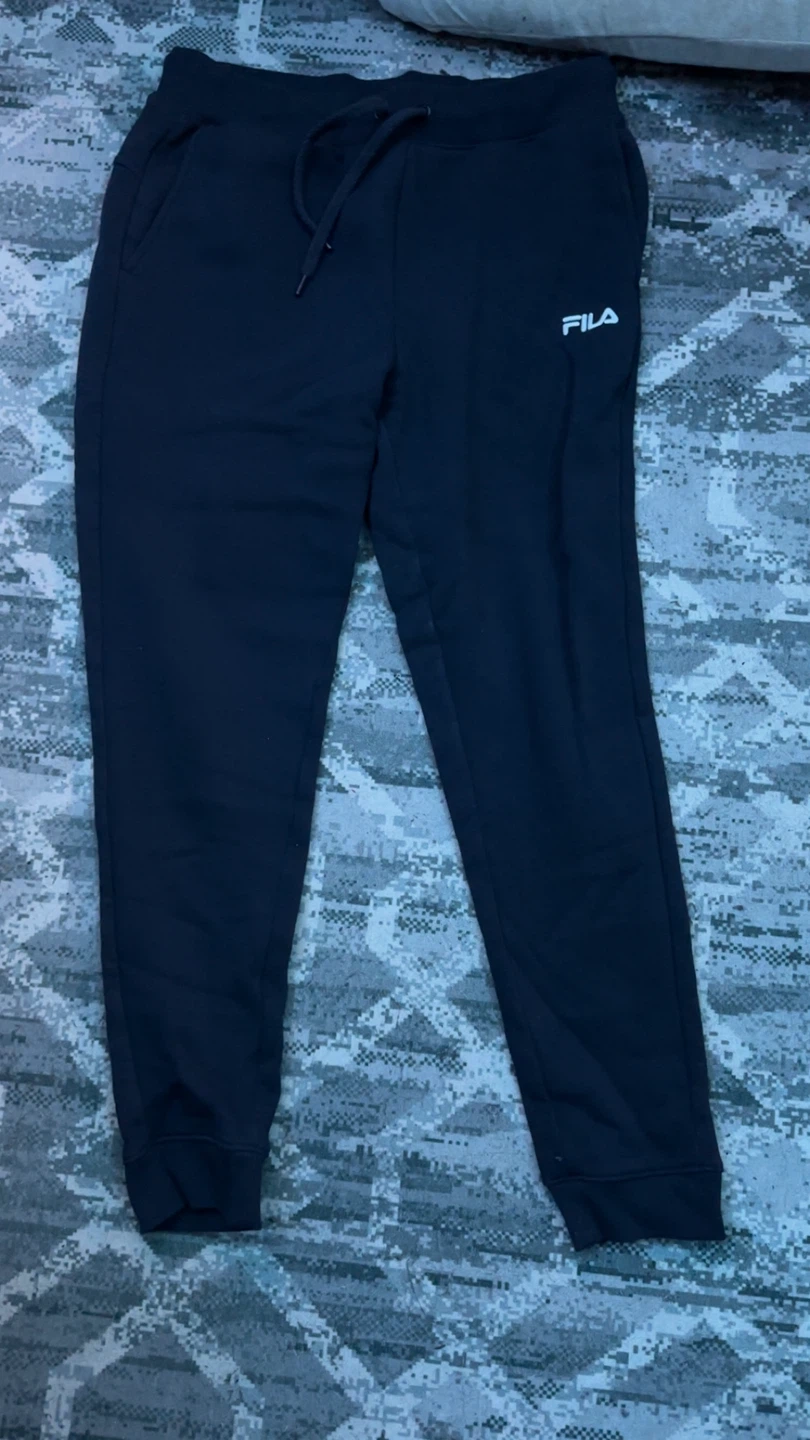 Fila Navy Joggers - Size M