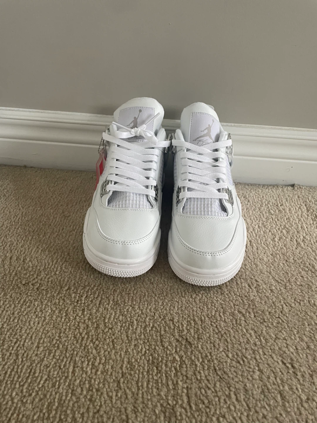 Air Jordan 4 "White " brand new size 10-7 - photo 4