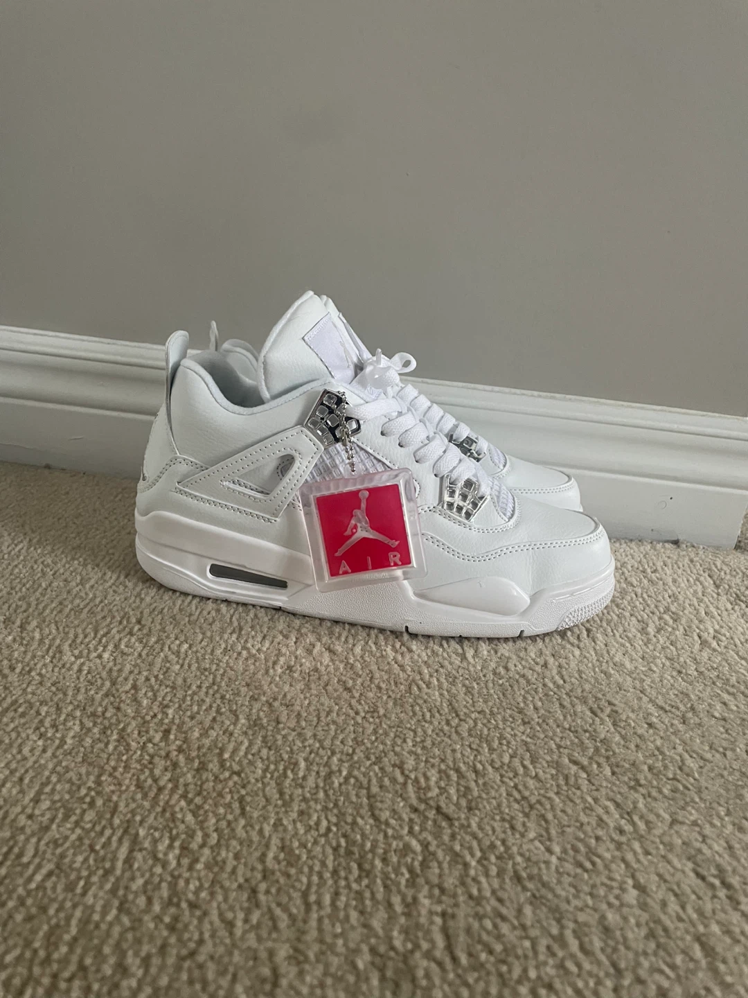 Air Jordan 4 "White " brand new size 10-7 - photo 3