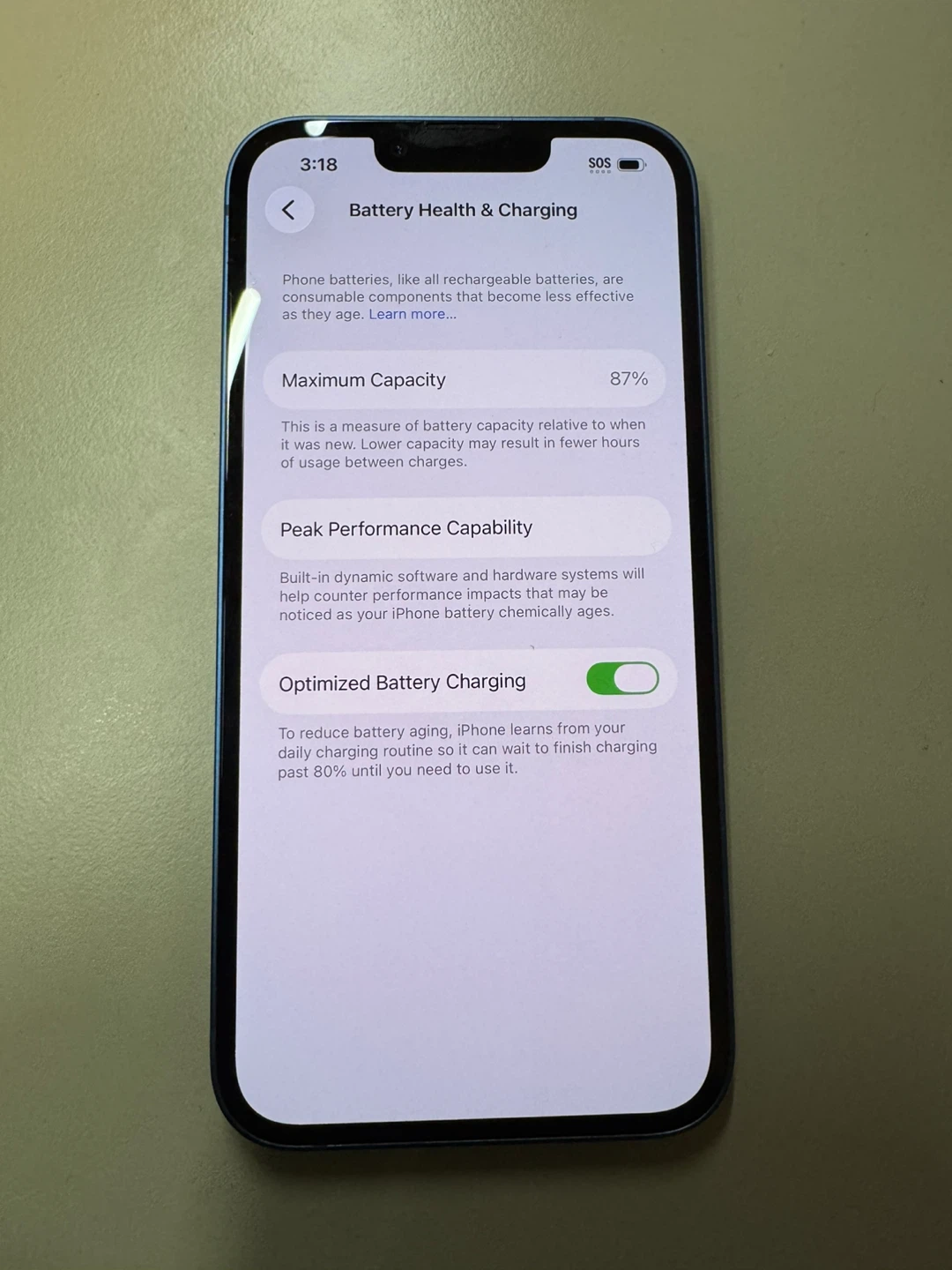 iPhone 13 128gb UNLOCKED 87% Battery health - photo 3