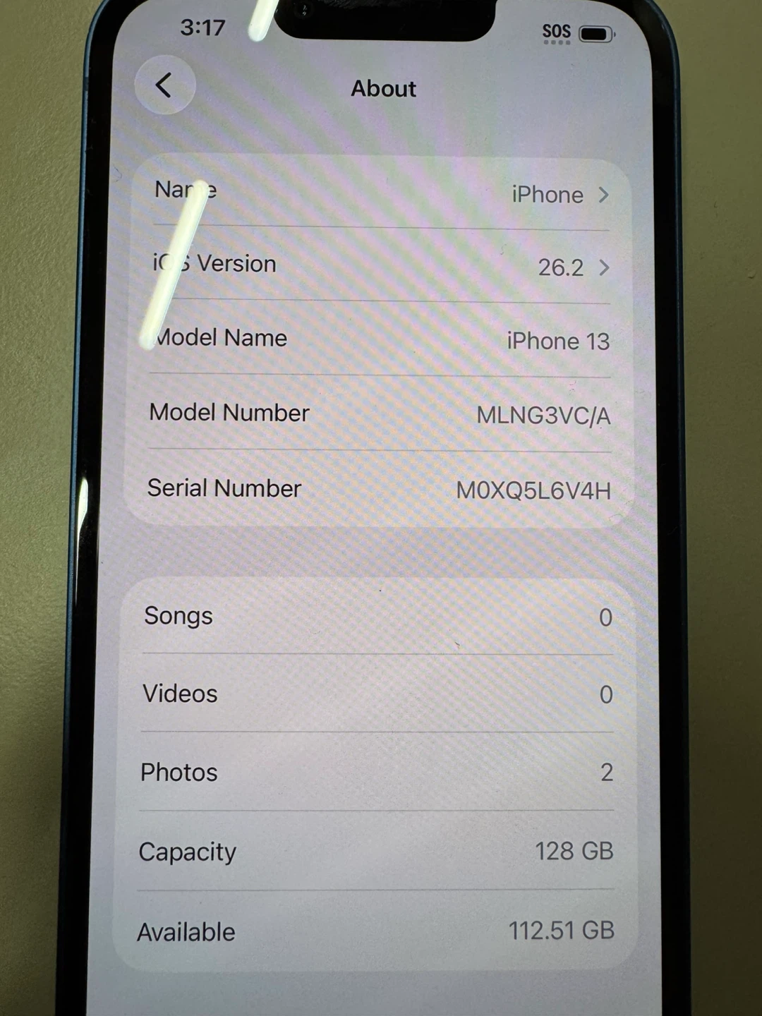 iPhone 13 128gb UNLOCKED 87% Battery health - photo 2