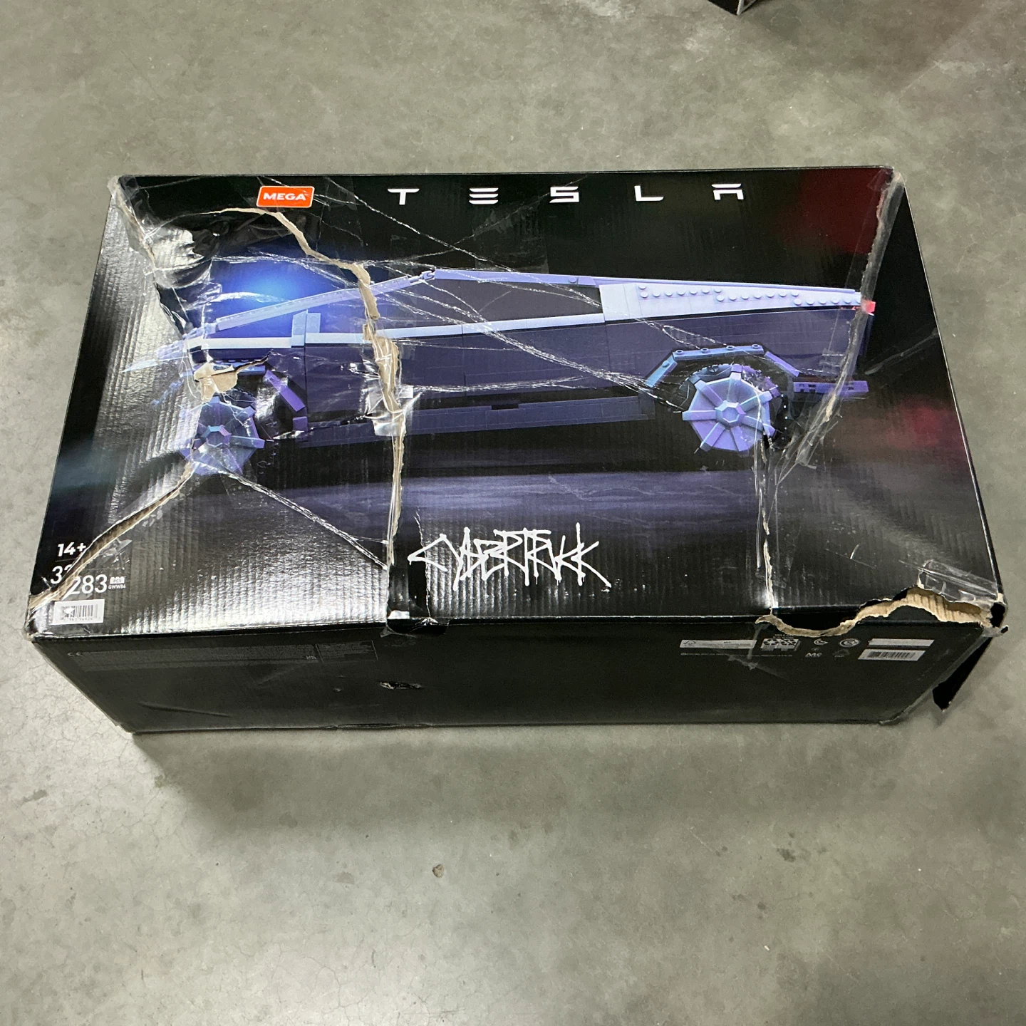 MEGA Construx Tesla Cybertruck Building Set Mega Blocks