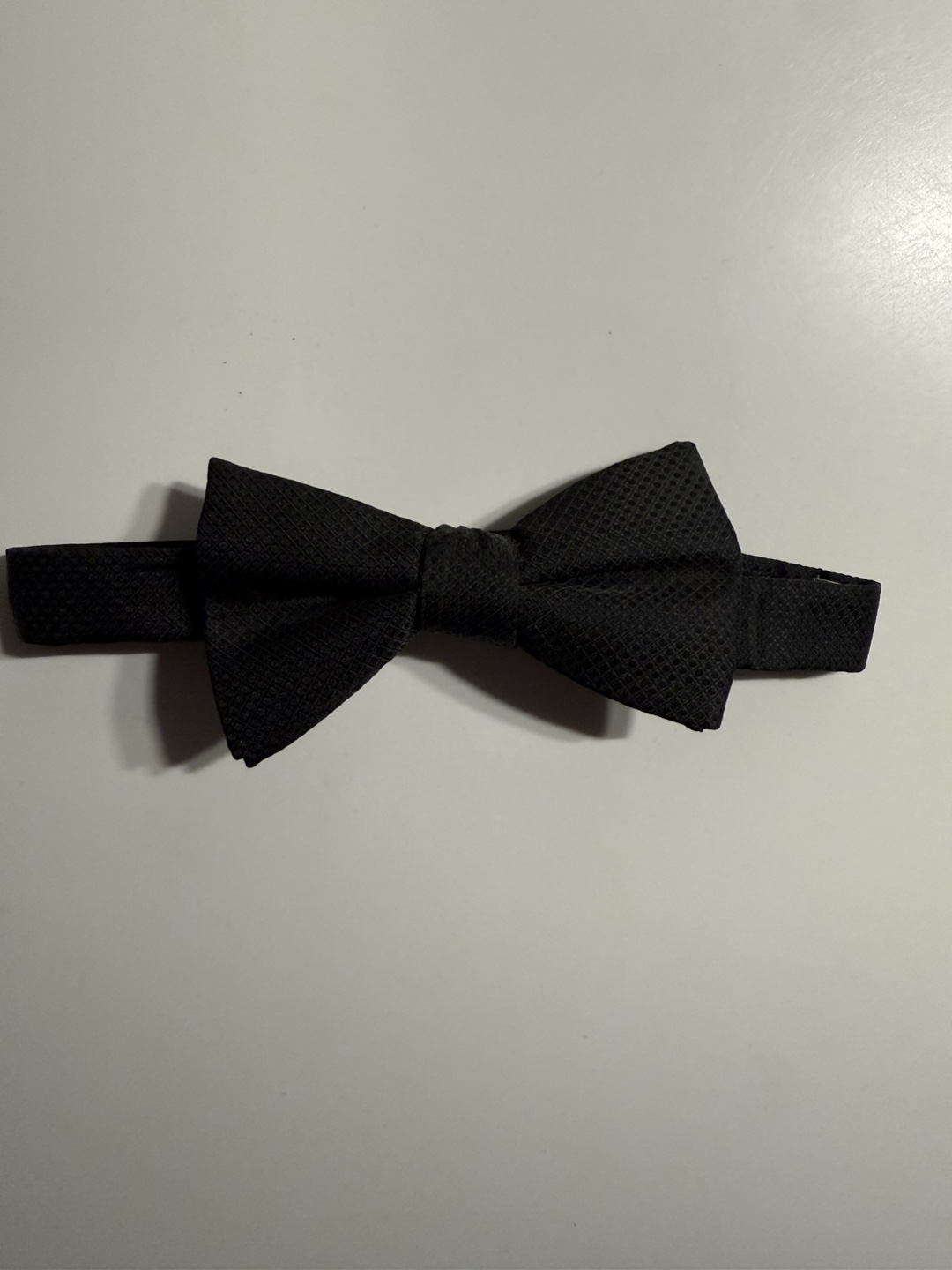 Michael Kors Black Textured Bow Tie - men