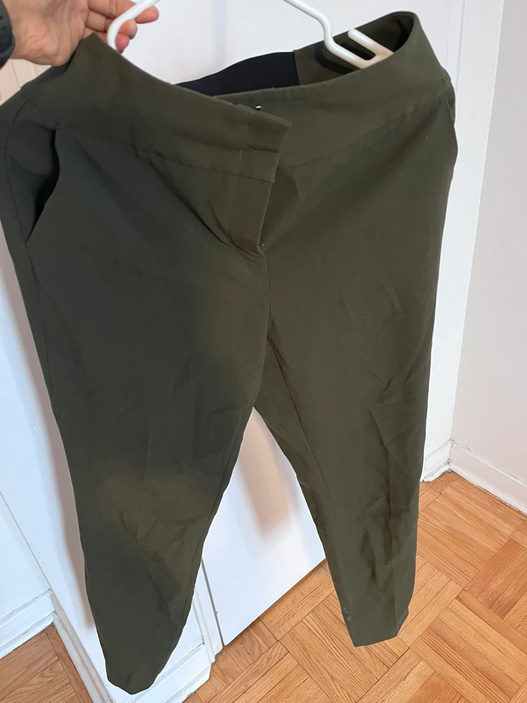 RW & CO Women's Olive Green Pants Size 4 - photo 5