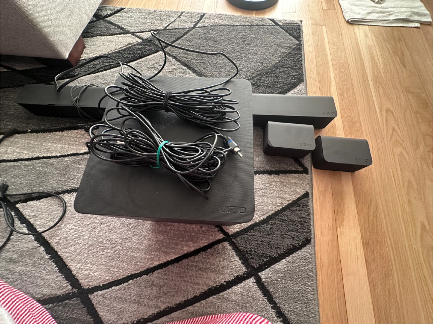 Vizio Soundbar with Subwoofer and Satellite Speakers - photo 3
