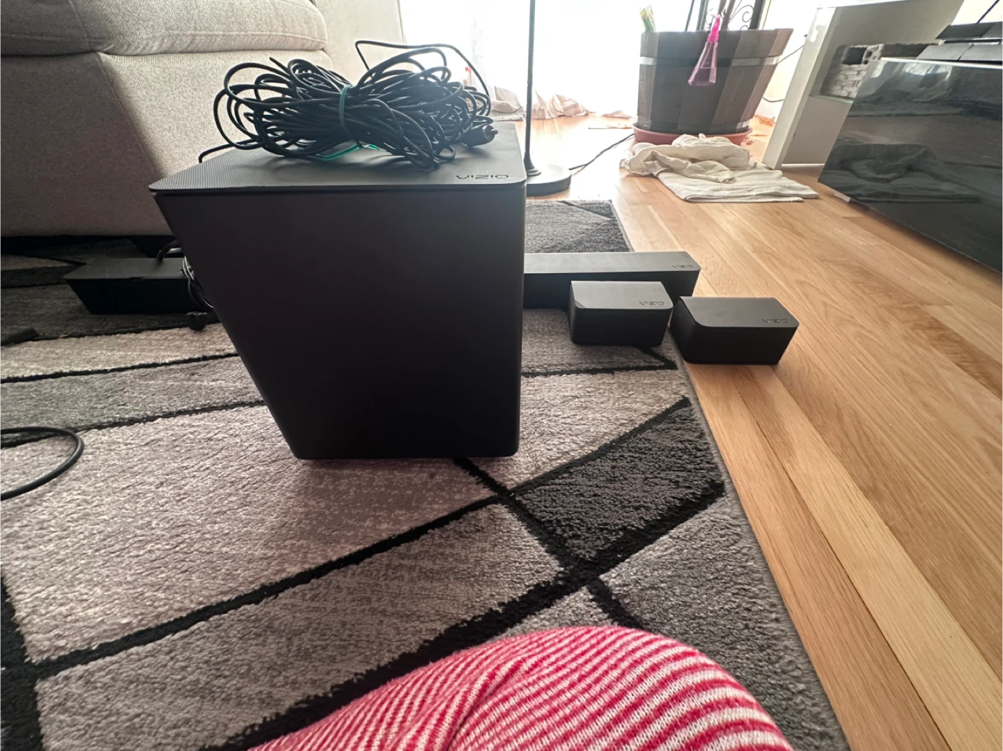 Vizio Soundbar with Subwoofer and Satellite Speakers