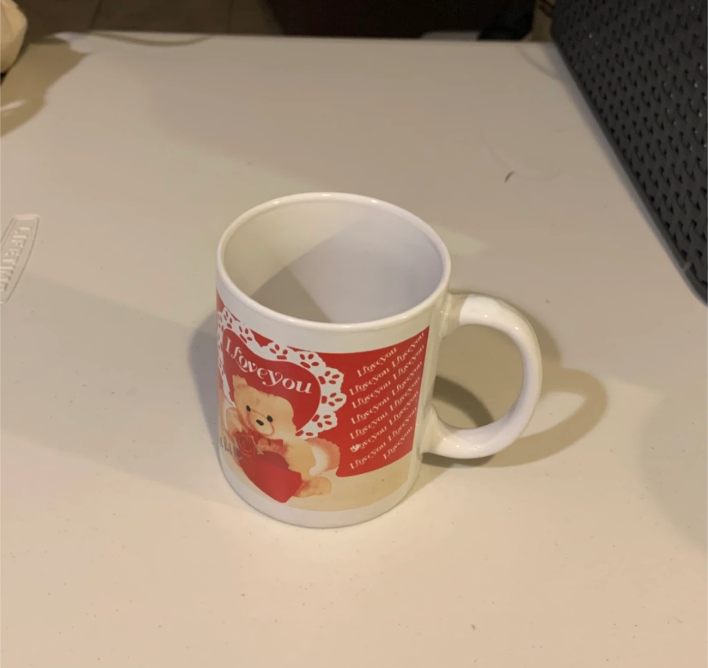 I Love You Teddy Bear Mug