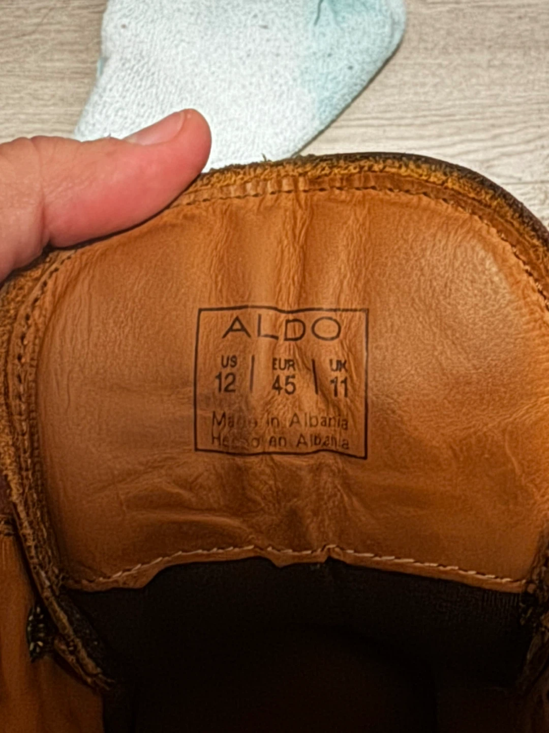 Men's Brown Leather Boots - photo 3