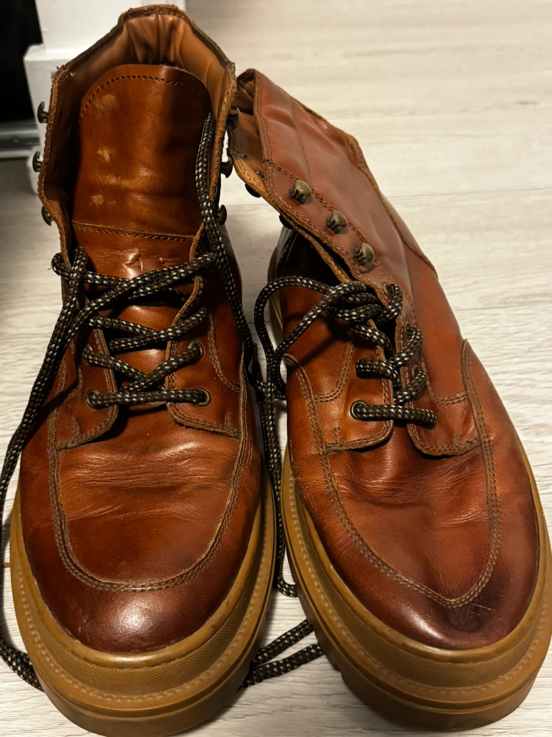 Men's Brown Leather Boots