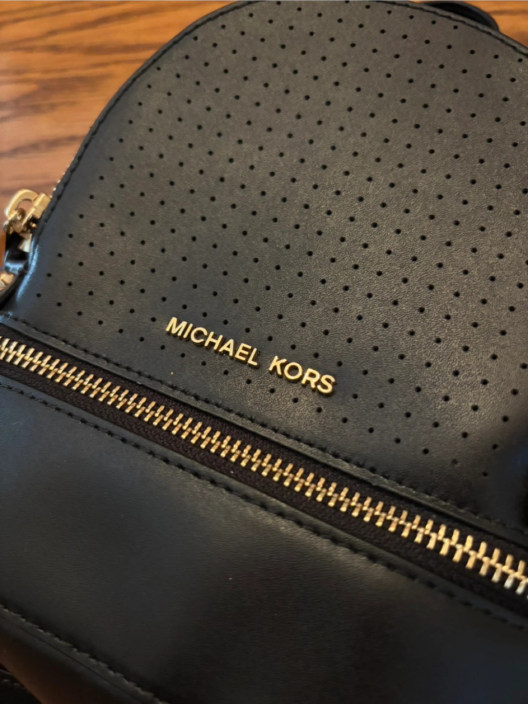 Michael Kors Black Leather Mini Backpack - photo 3