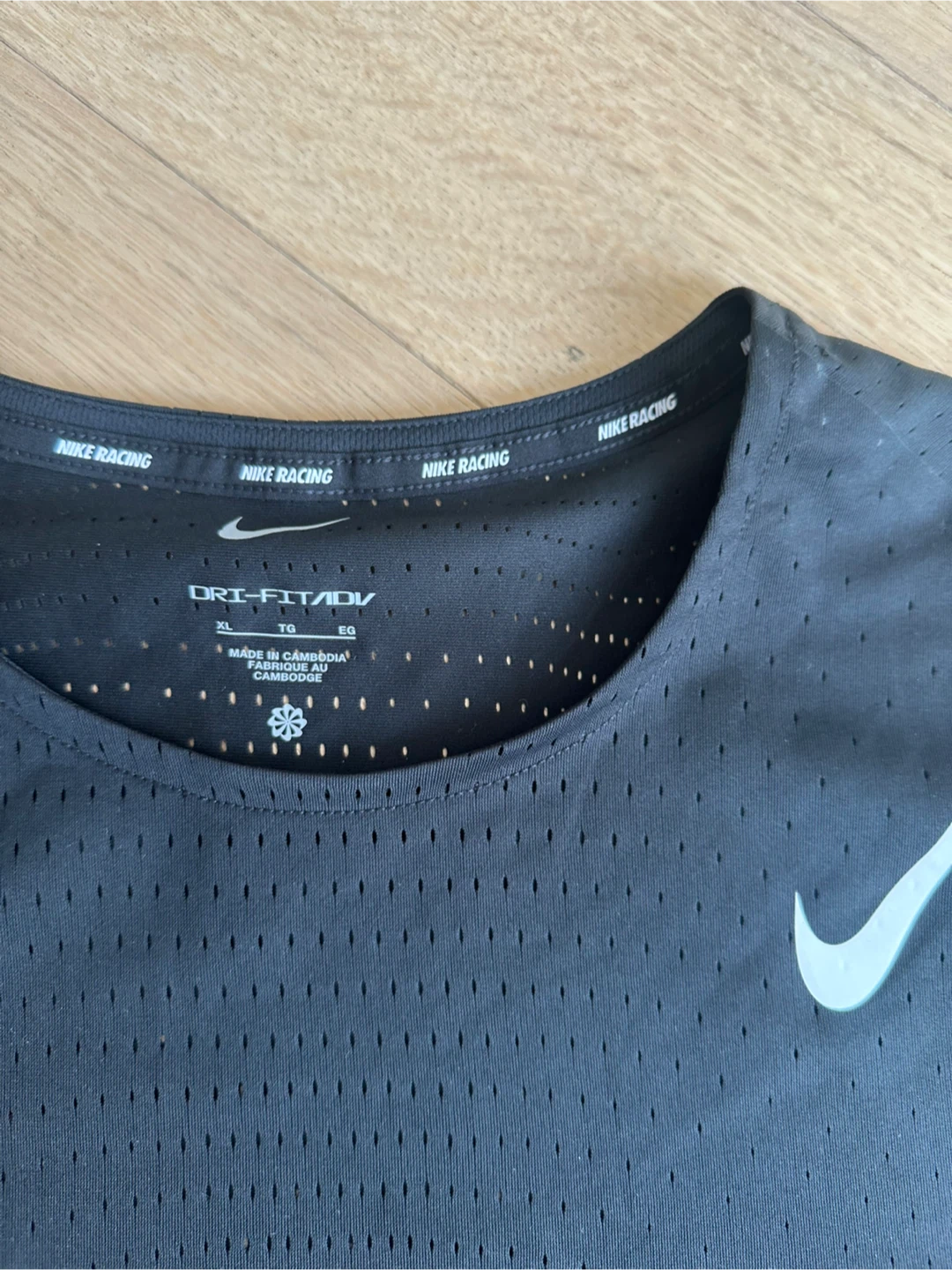 Nike Dri-FIT ADV Racing T-Shirt XL Black - photo 3