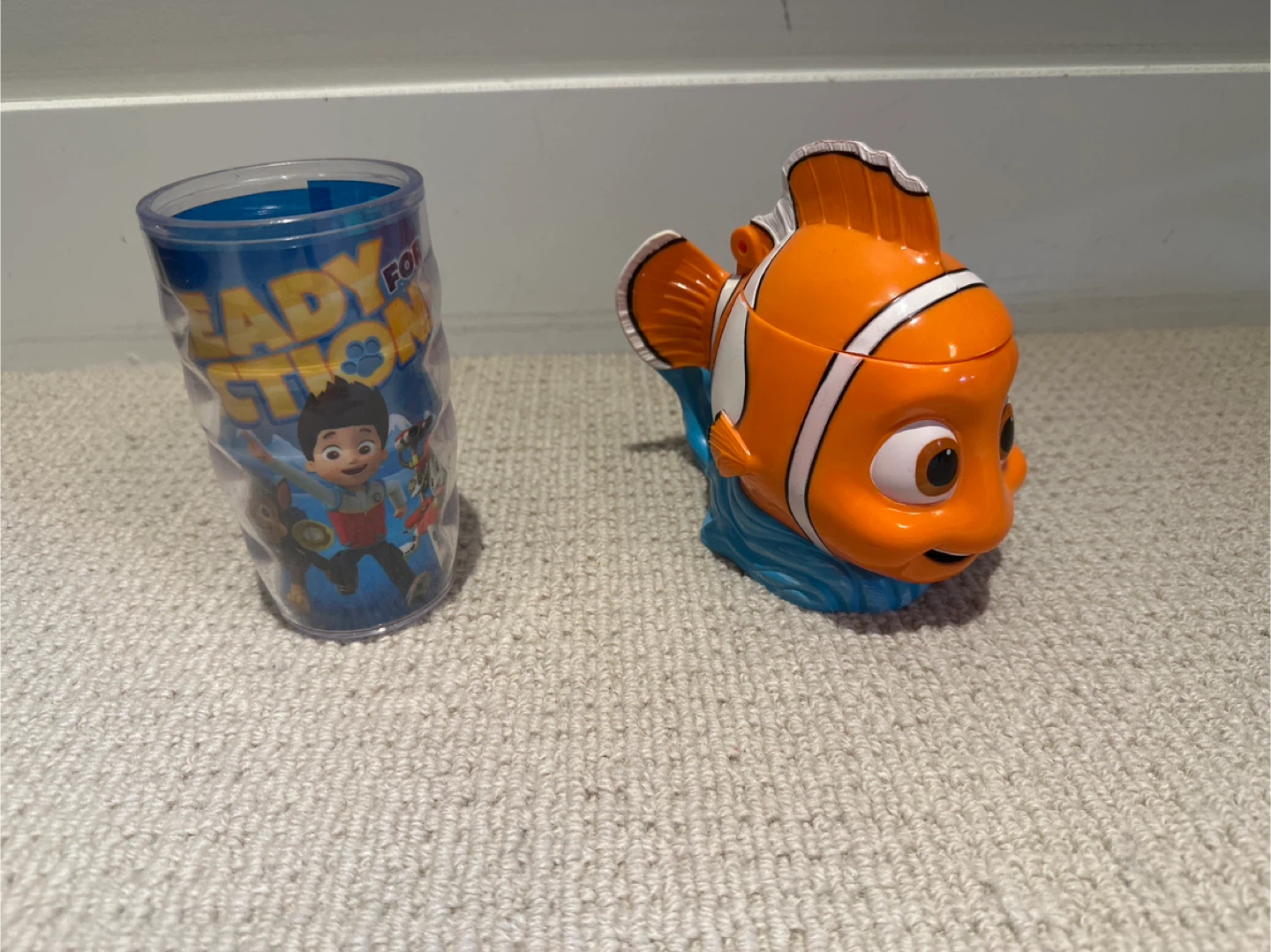 Disney Finding Nemo Treat cup plus paw petrol tumbler
