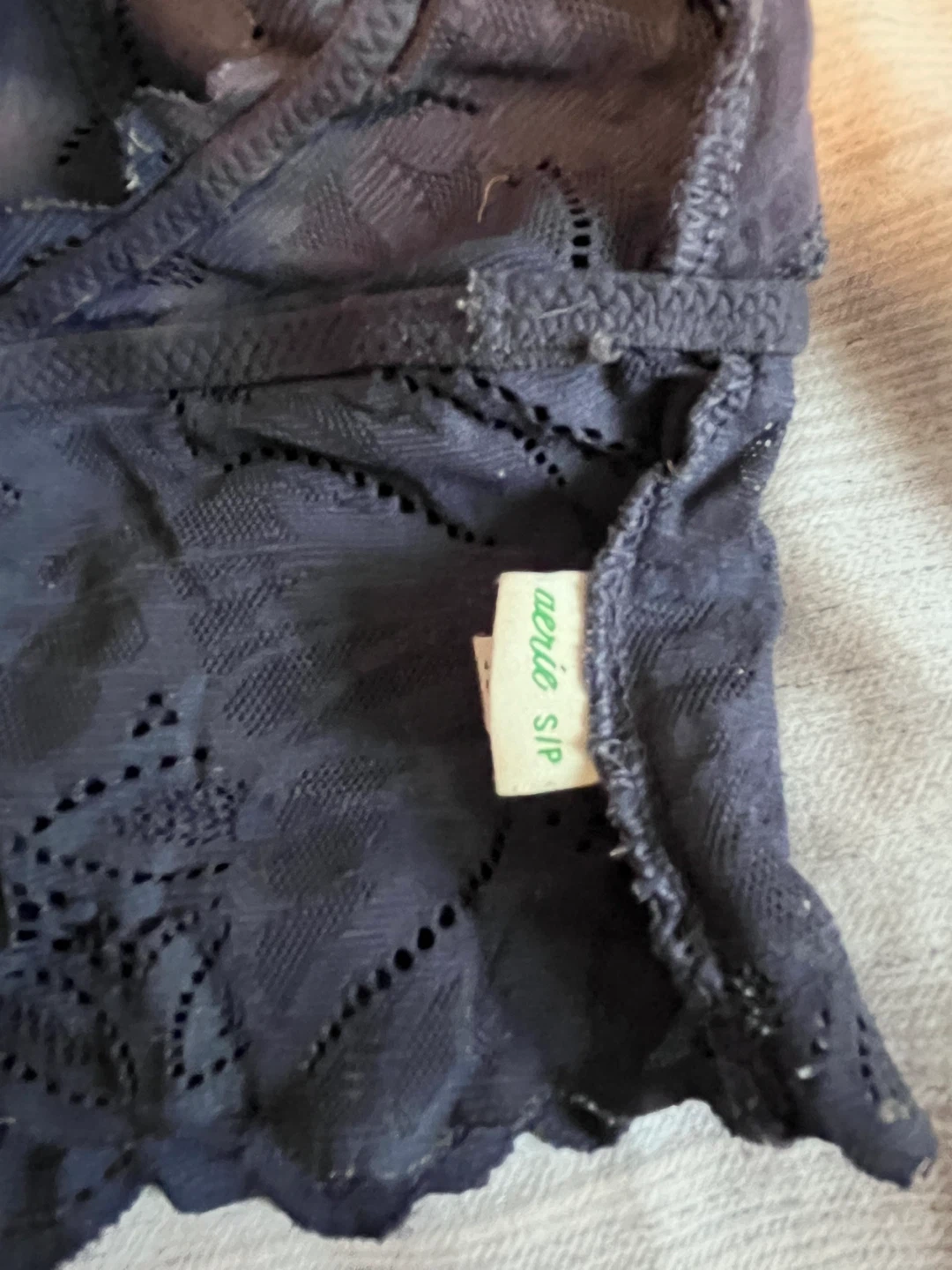 Aerie & Gilly Hicks Bralettes - Navy & Blue, Size M - photo 3