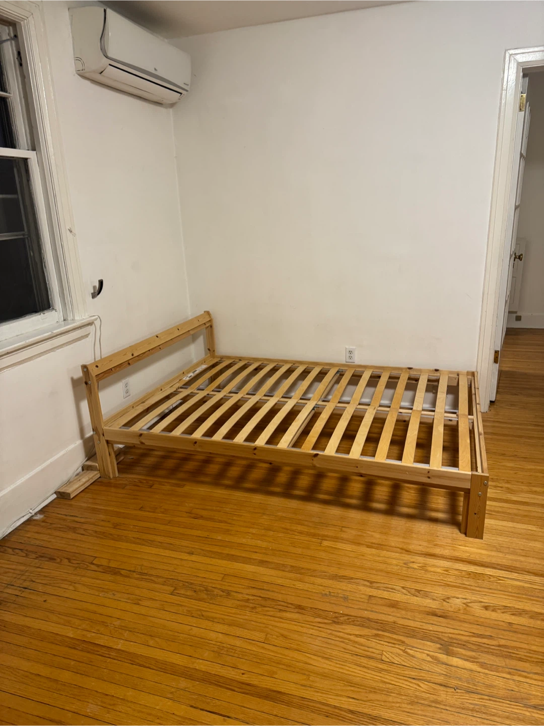 Pine wood Double/Full Bed Frame ikea - photo 3