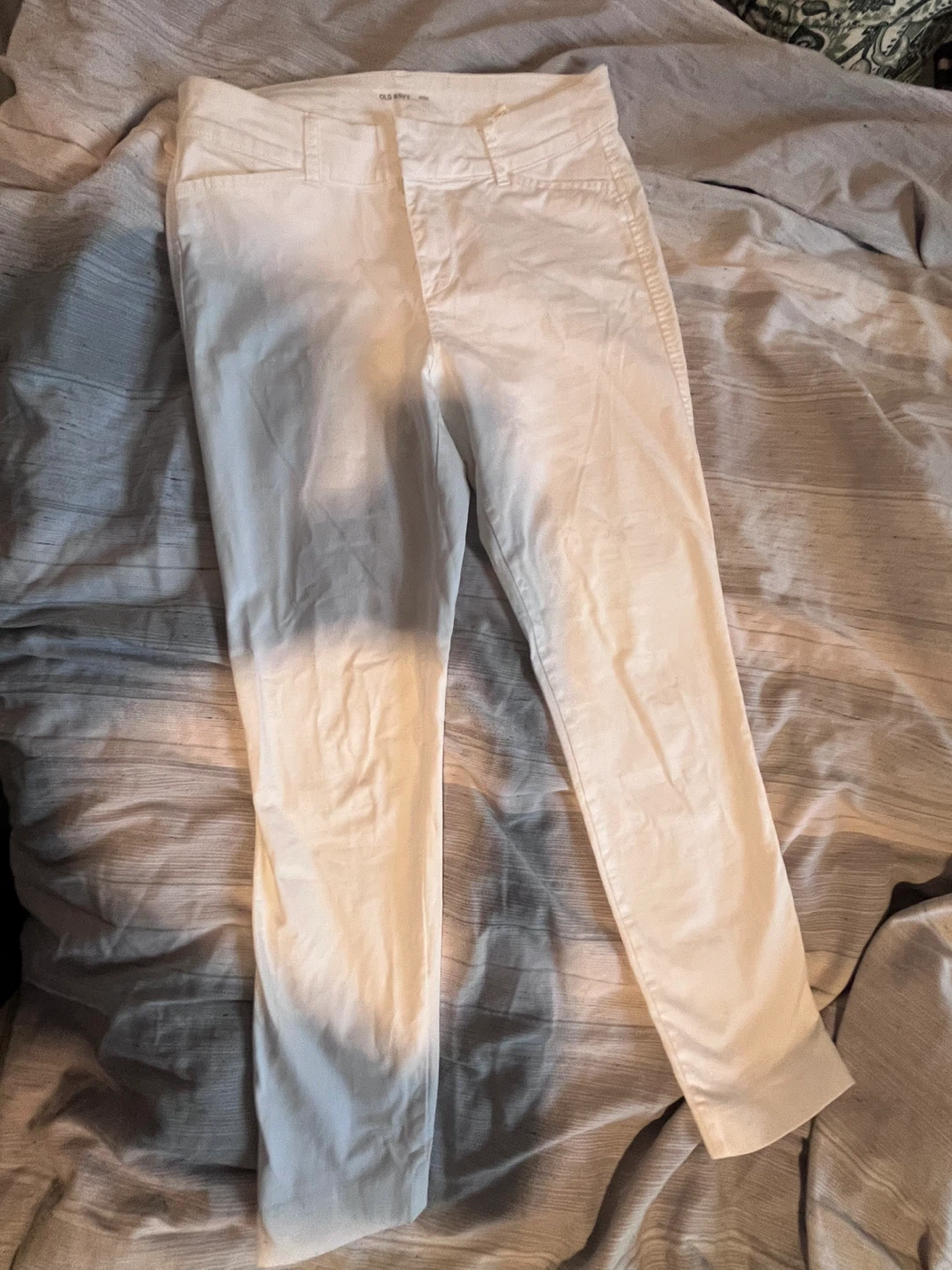 Old Navy Women's White Pants Size 2 - photo 2