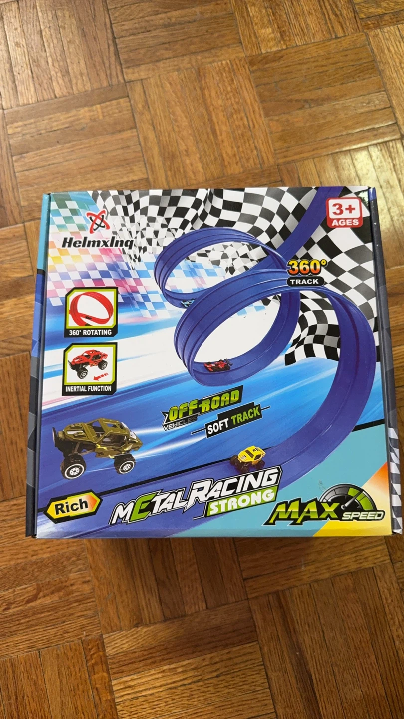Brand New Metal Racing 360 Track Toy Set