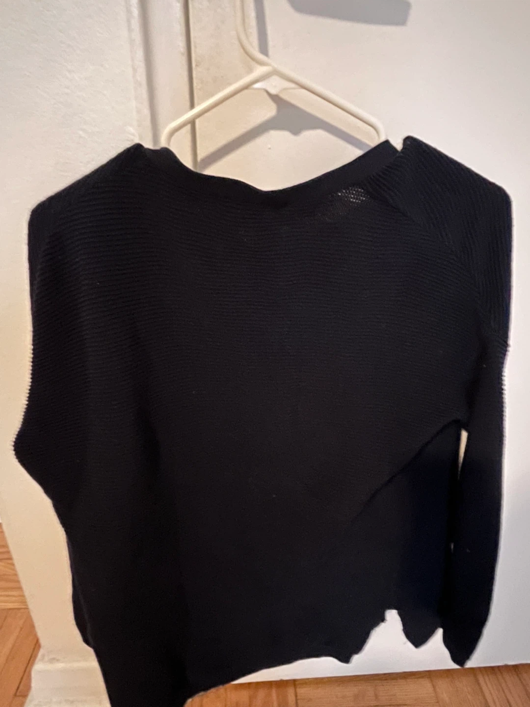 Cache Cache navy blue Knit Cardigan Sweater Size S - photo 3