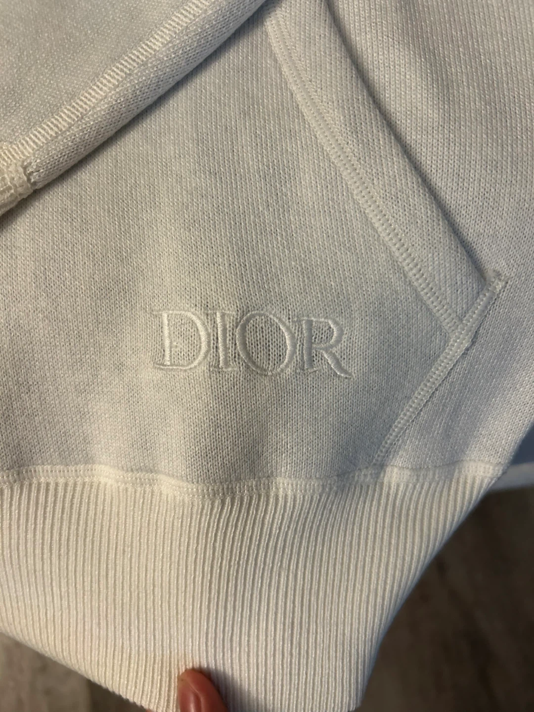 Dior Zip Hoodie XL (Ran Small, Fits M–L) - photo 3