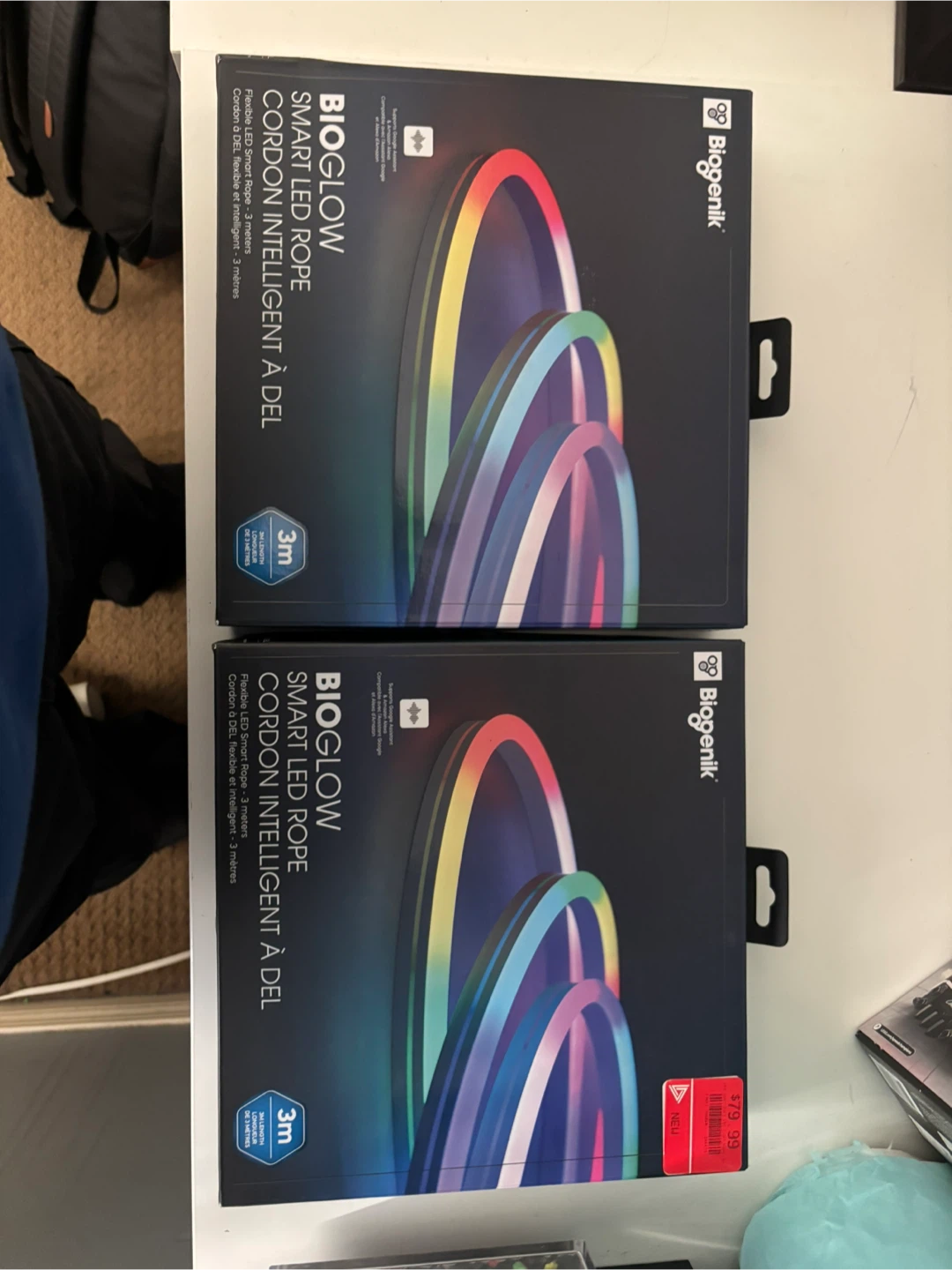 2 Bioglow Smart LED Rope Light - 3 Meters