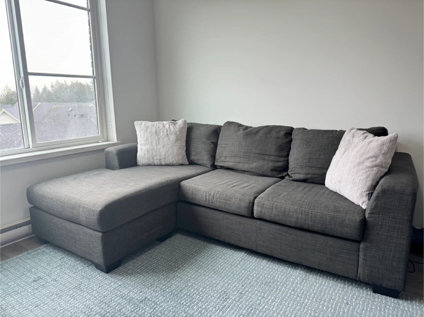 Grey Sectional Sofa