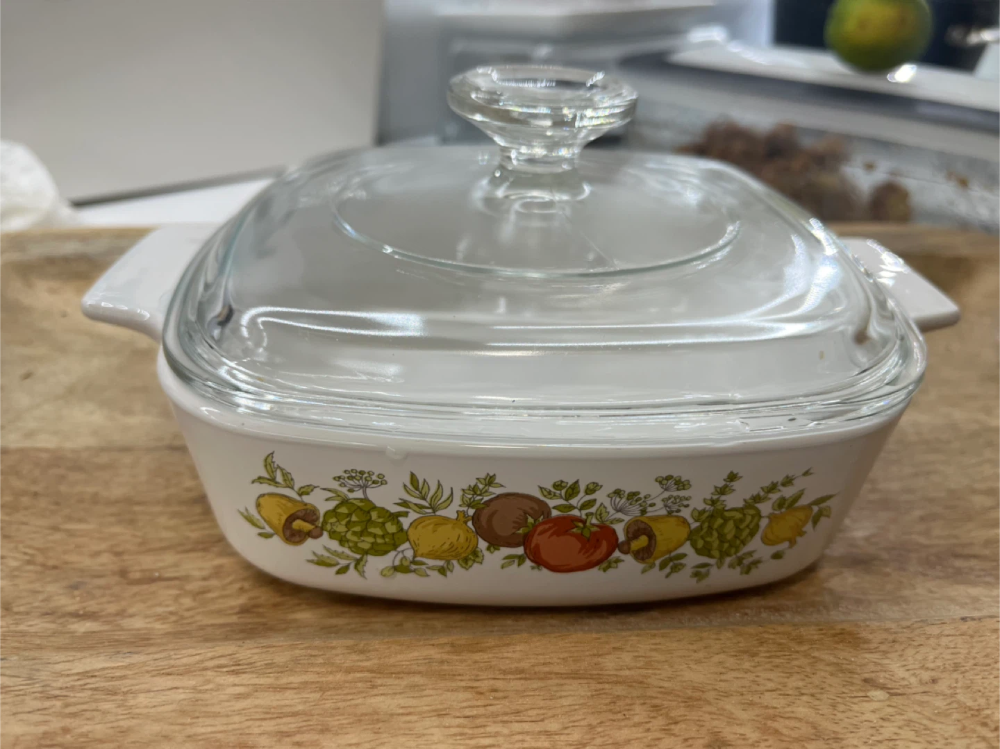 CorningWare Country Festival Casserole Dish with Lid