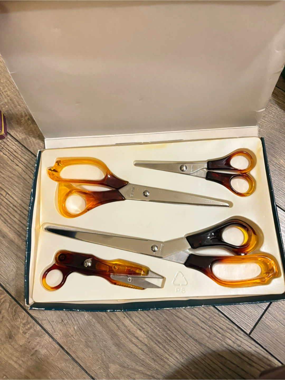 4-Piece Stainless Steel Scissor Set