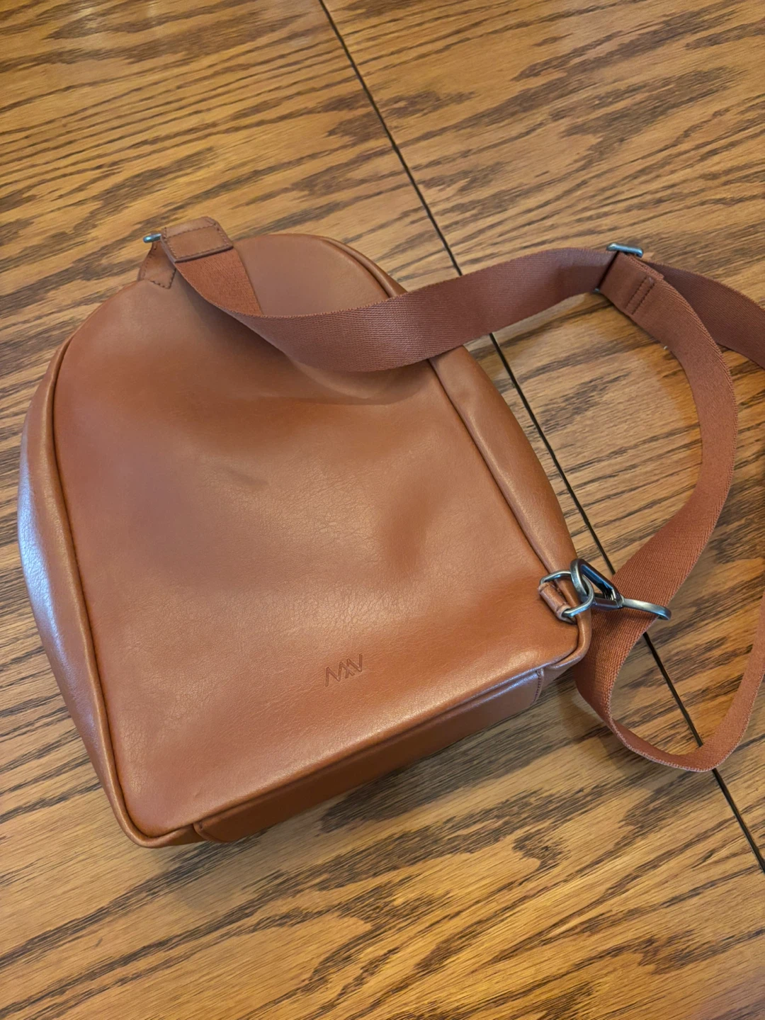 Matt & Nat Brown Faux Leather Backpack - photo 4