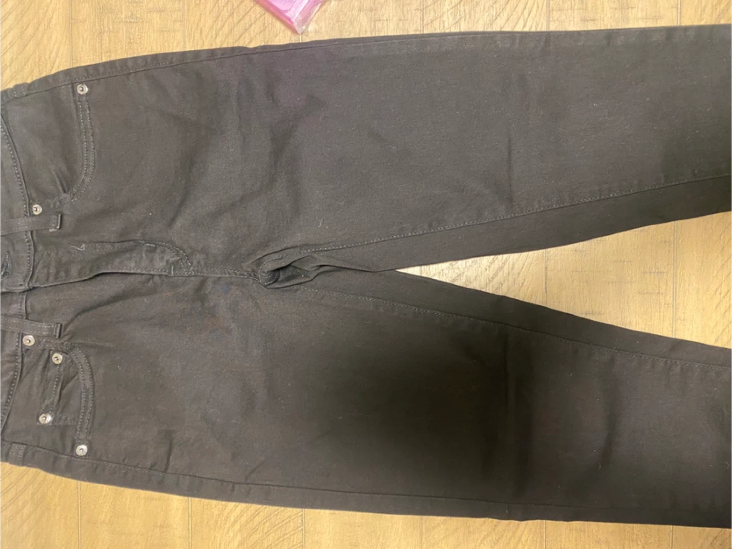 Levi's 721 High Rise Skinny Jeans Black Size 26x30
