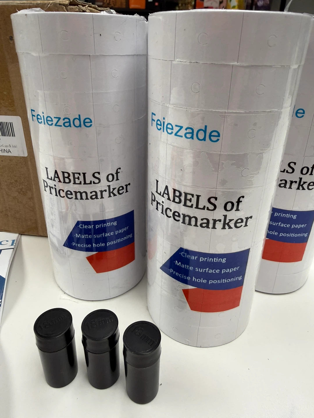 16,000 Pcs 2 Line Refill Price Marking Labels Stickers
