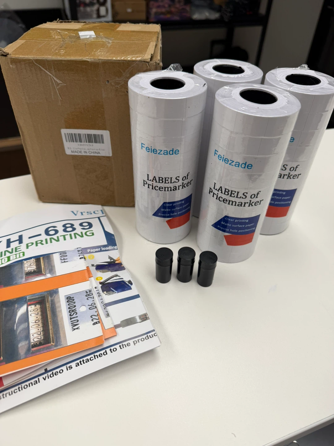 16,000 Pcs 2 Line Refill Price Marking Labels Stickers - photo 4