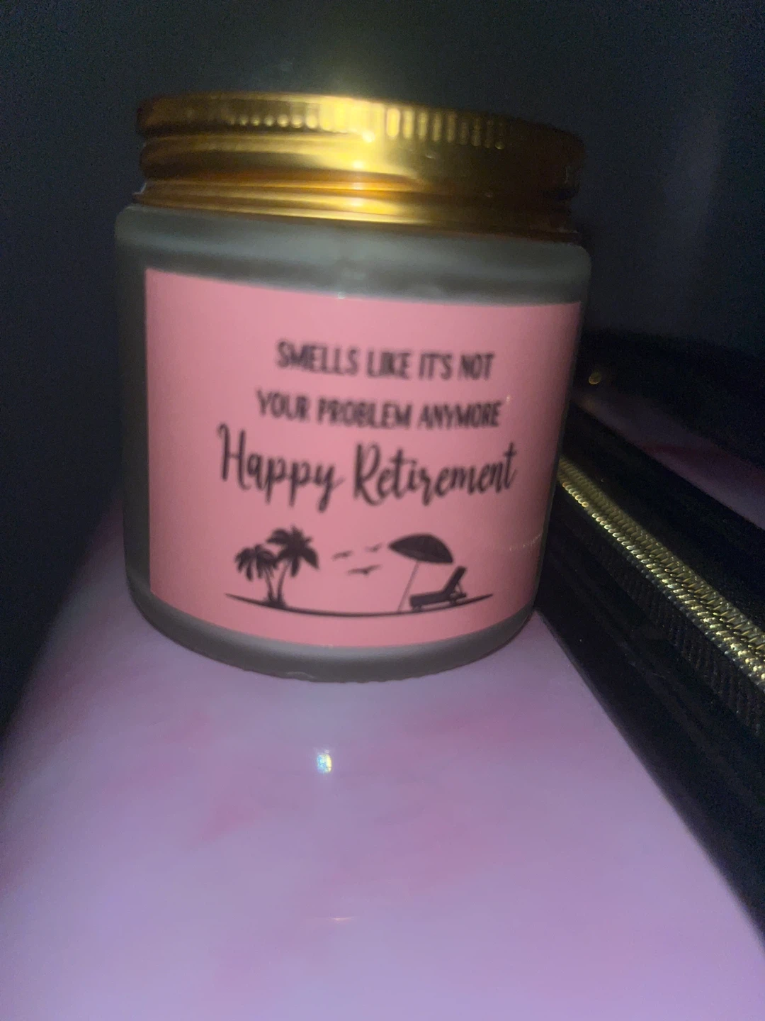 Happy Retirement Scented Candle