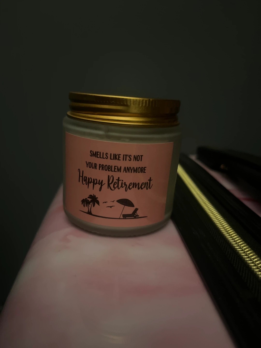 Happy Retirement Scented Candle - photo 4