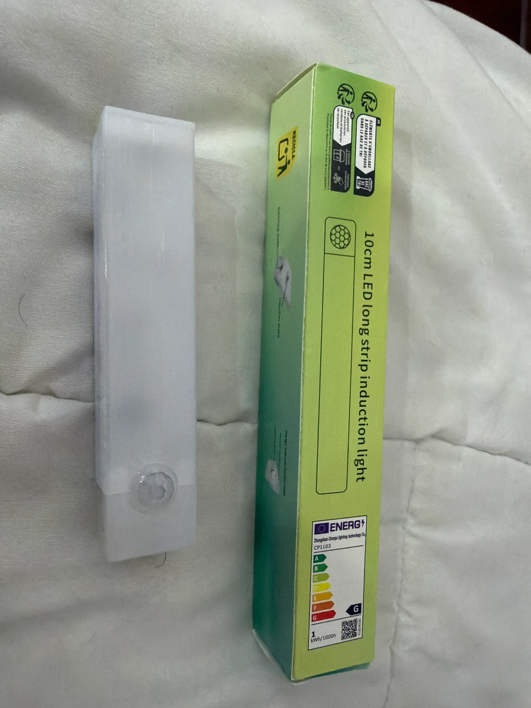 02 10cm LED Long Strip Induction Light