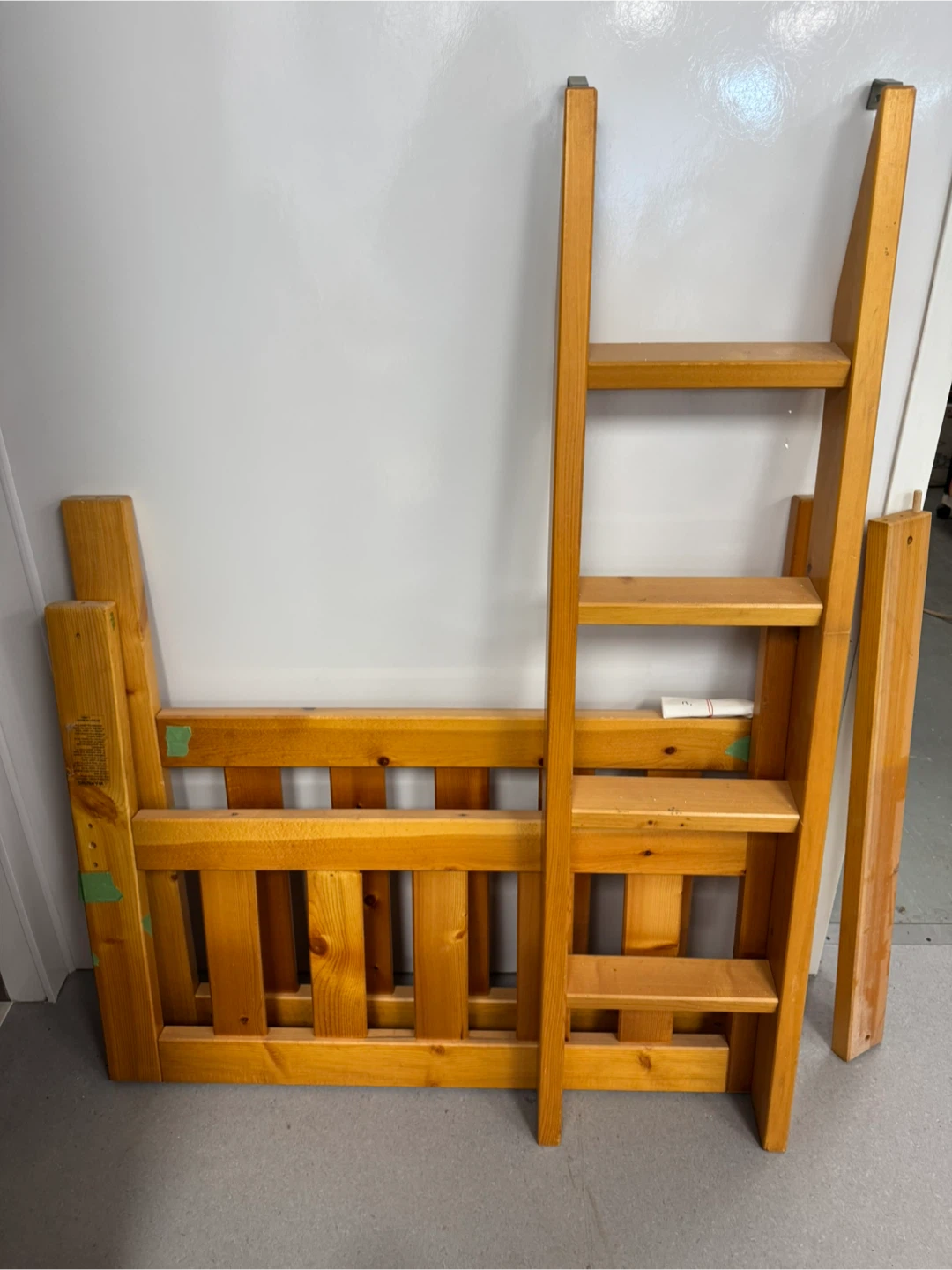 Modular Loft/Bunk Bed in Solid Pine Wood - photo 5