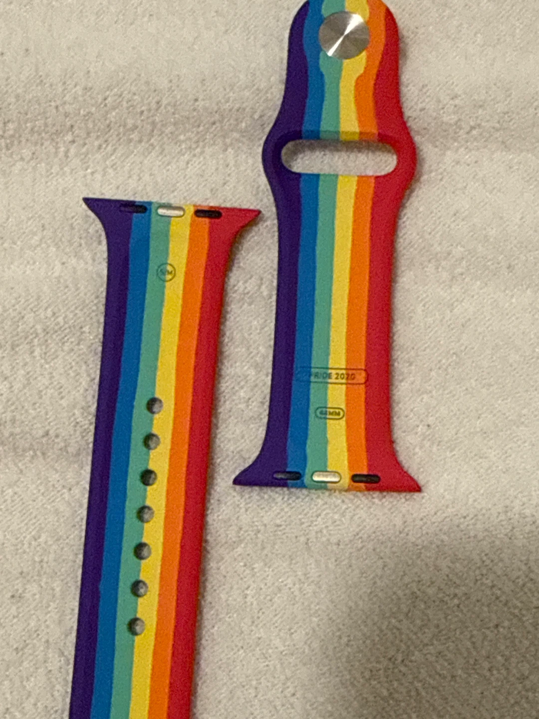 Rainbow Apple Watch Band - photo 2