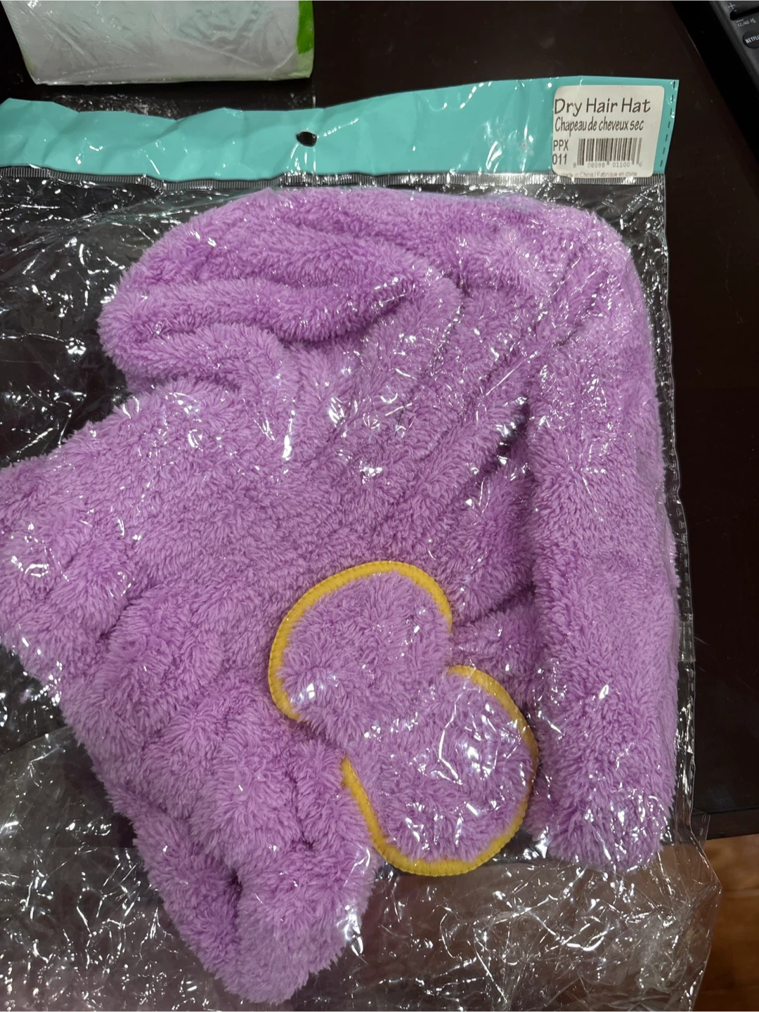 Dry Hair Hat - Purple