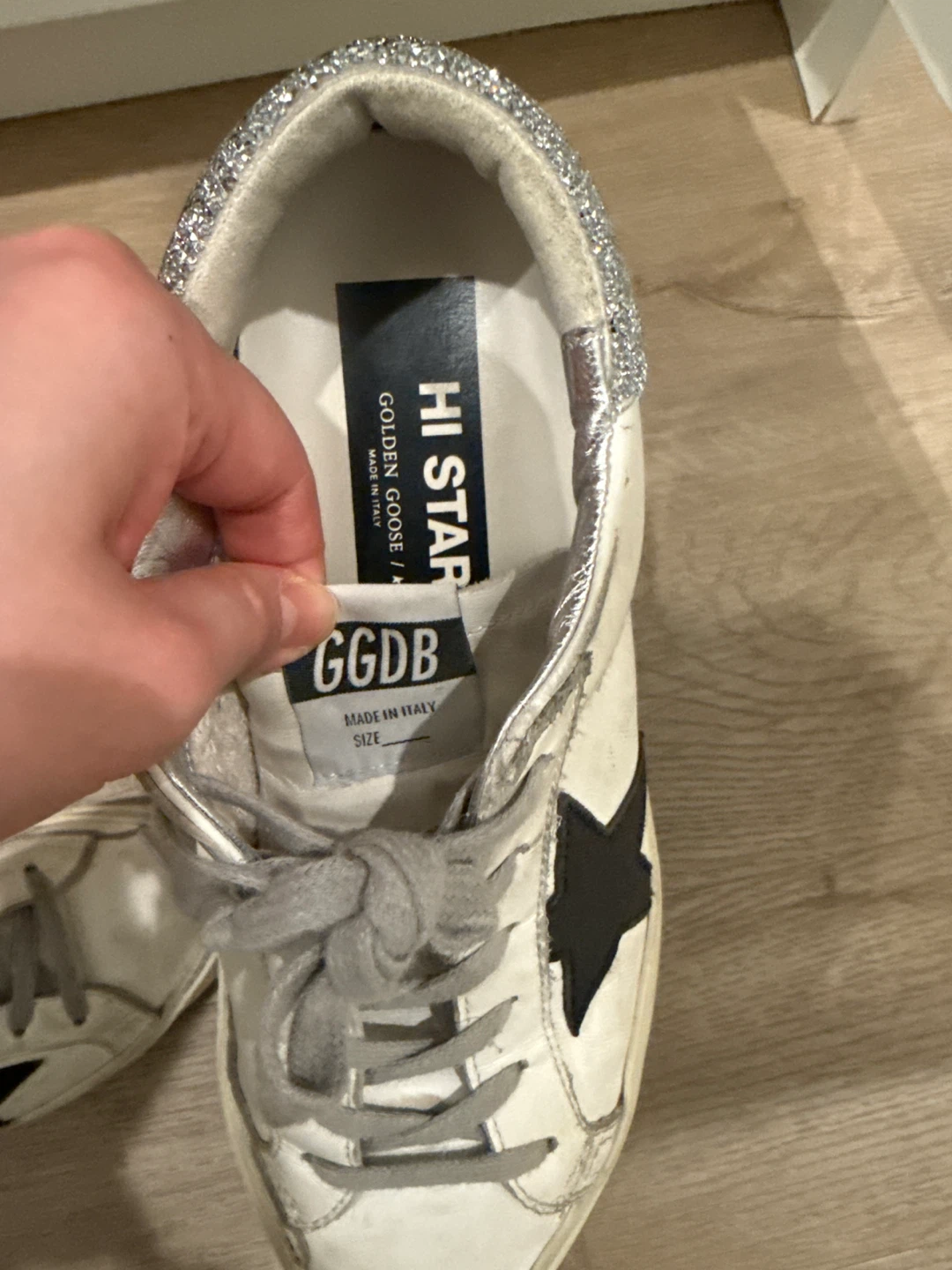 Golden Goose Hi Star Sneakers SZ8 Woman - photo 4
