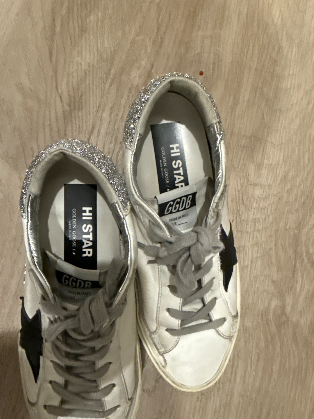 Golden Goose Hi Star Sneakers SZ8 Woman - photo 3