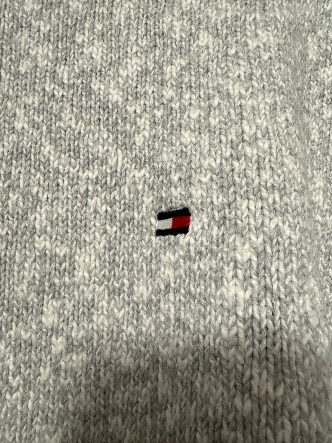 Tommy Hilfiger Men's Crewneck Sweater - Light Gray - Size L/G - photo 2