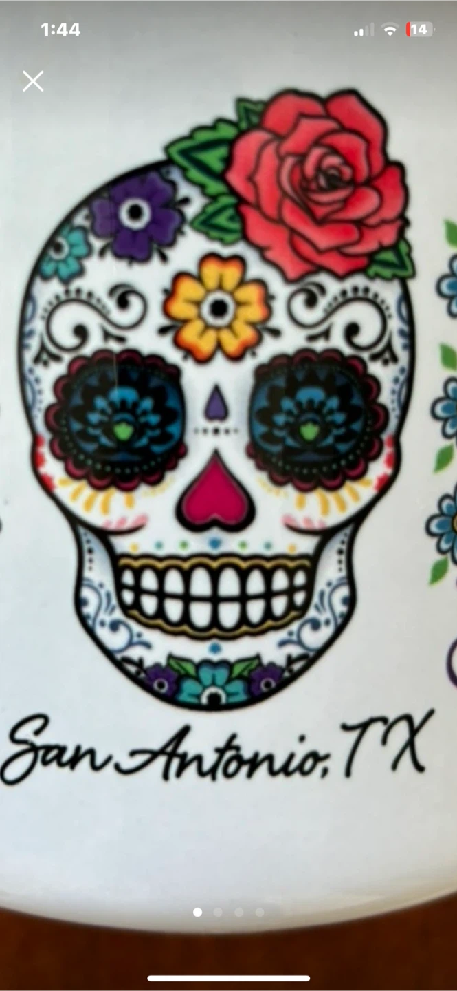 San Antonio Sugar Skull Mug
